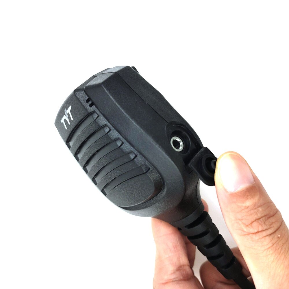 Original TYT MD MD-398 Microphone PTT Shoulder Speaker IP67 Waterproof for RT82 RT87 RT83 VETOMILE V DMR Radios