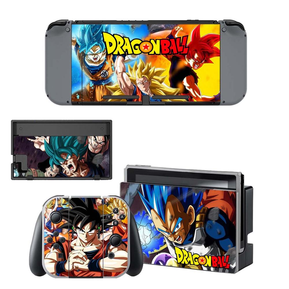 Dragon Ball Nintend Switch Skin vinilo NintendoSwitch stickers Compatible with Nintend Switch Console and Joy-Con Controllers: YSNS1855