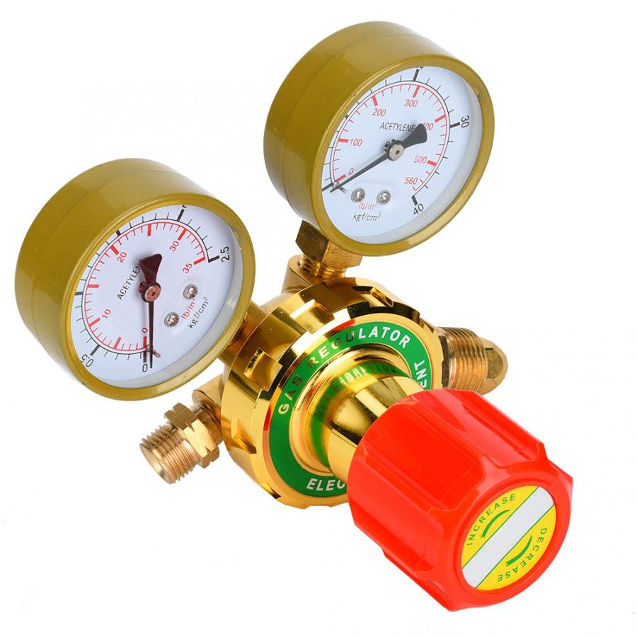 Gas Regulator G5/8 Pressure Regulator MIG TIG Welding Flow Meter Gauge Regulator WX-YQE-03 /60