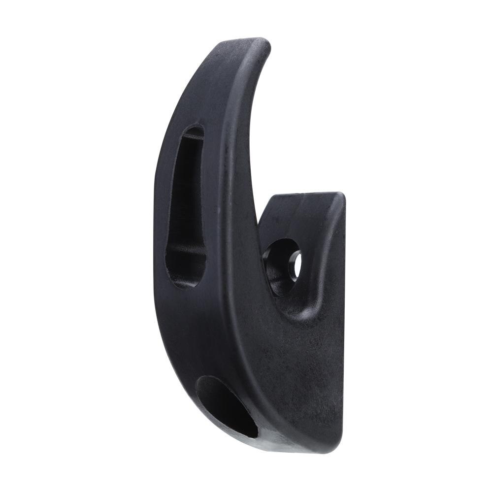 Elektrische Scooter Voor Haken Hanger Voor M365 Pro Scooter Zakken Grips Nylon Helm Klauw Scooter Grip Handvat Haak Accessoires: Black