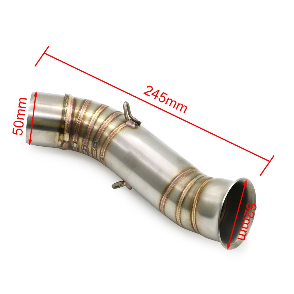 Exhaust Muffler Link Pipe Accessories Escape Connection For KTM Duke 790 Middle Exhaust Link Pipe