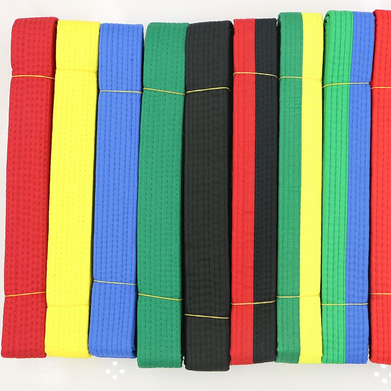 2017new Taekwondo cinturón negro WTF ITF 3m cinturón bordado nombre kárate yudo uniforme de alto nivel de algodón puro