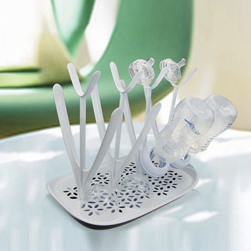 Bootle Drying Rack Baby Bottle Drying Rack Plastic BPA FREE Milk Bott... – Grandado