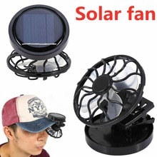 Mini ventilador de energía Solar, dispositivo de con Clip, Panel de energía Solar, célula de refrigeración, Usb, Mini ventilador, ,