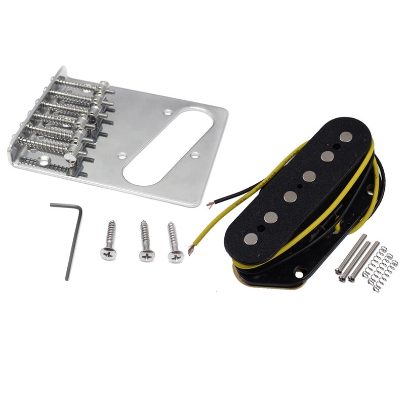 Tele Toploader Bridge Vintage Style 6 Strings Saddle Top Loader Bridge w... – Grandado