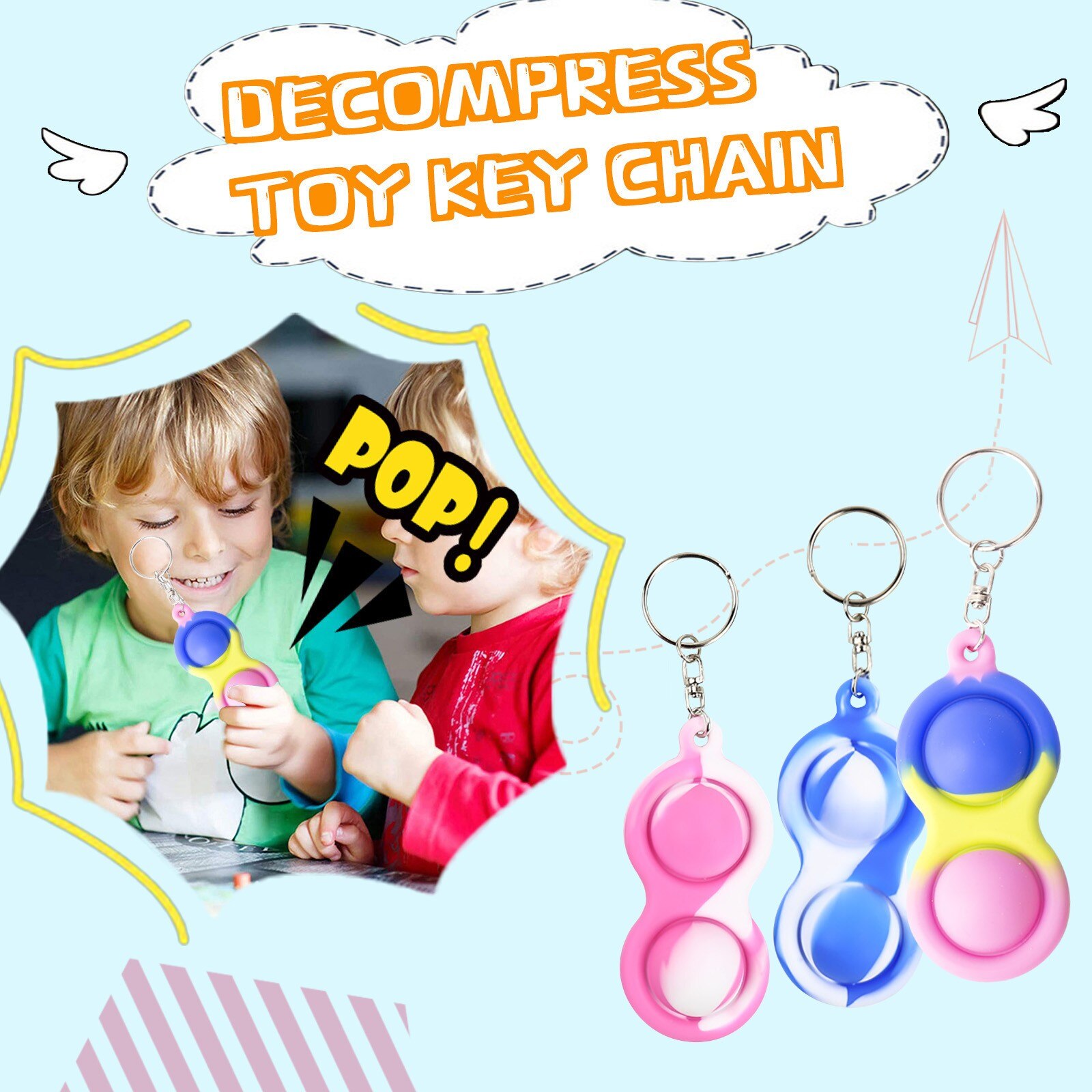 Divertente semplice fossetta Fidget giocattoli sollievo dallo Stress bambini adulti fossetta giocattoli Squishy educazione precoce bordo di allenamento intensivo bolla Pop