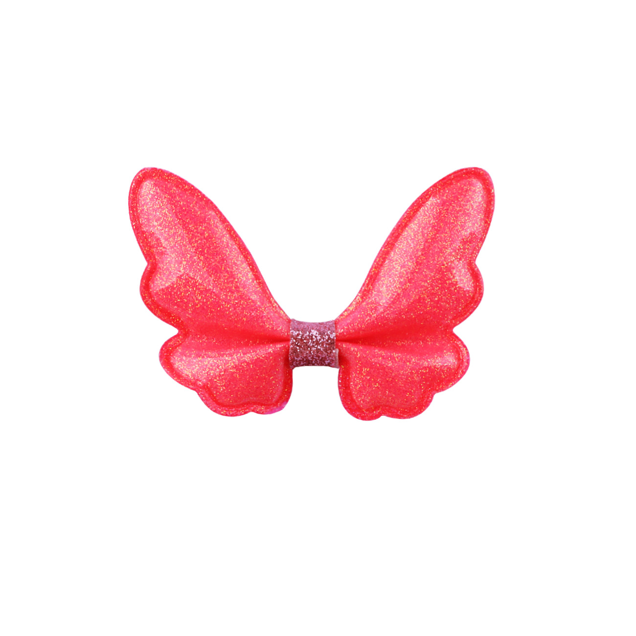 Glitter Mini Butterfly Hair Clips for Baby Girls Sparkly Colorful Hair Accessories Women Cute Small Tiny Clips Hair Accessories: army green