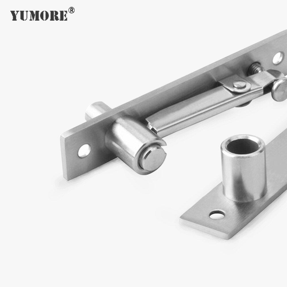 YUMORE 360 Degree Shaft Rotation Axis Wooden Door Hinge Hidden Adjustable Gap Shaft Up and Down Door Pivot Hinge Hardware