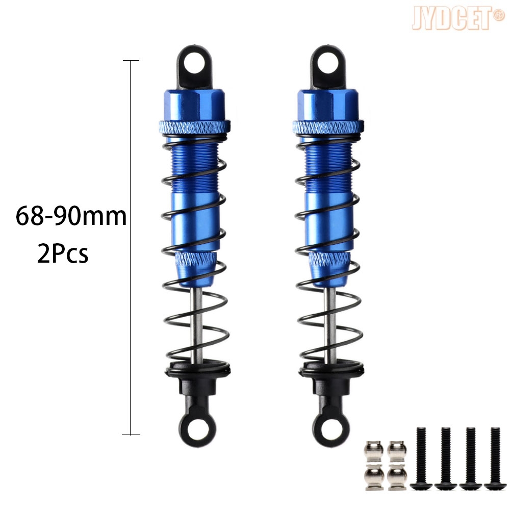 Amortisseur d'huile en alliage d'aluminium 75MM 80MM 90MM, pour voitures RC 1/10 adultes Tamiya CC01 Axial SCX10 D90