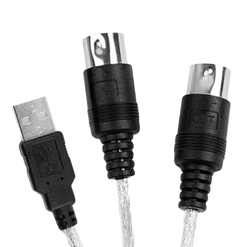Usb interface til midi converter elektronisk musikinstrument musik keyboard klaver til pc laptop