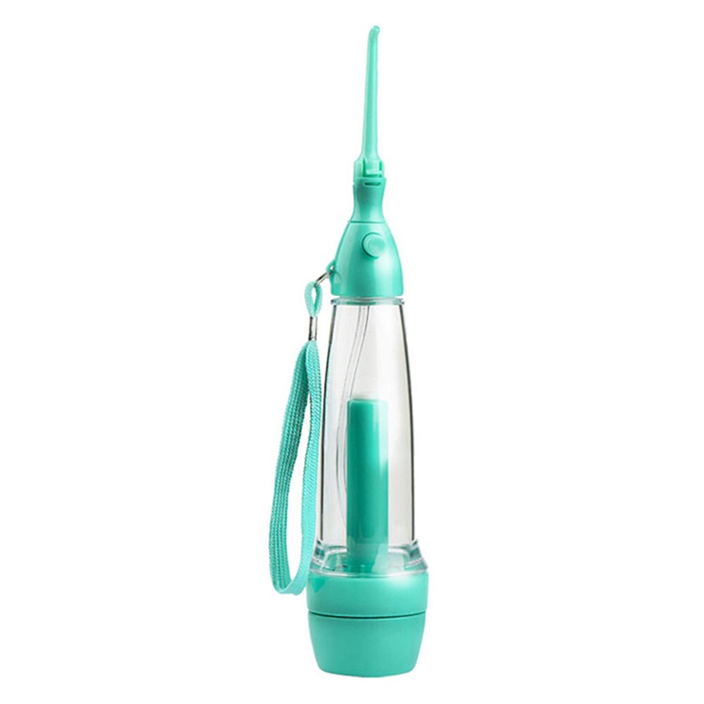 90Ml Dental Floss Draagbare Monddouche Hygiëne Tanden Reinigen Apparaat Oral Care Tool Water Floss Veilig Dental Gebitsreiniging: green