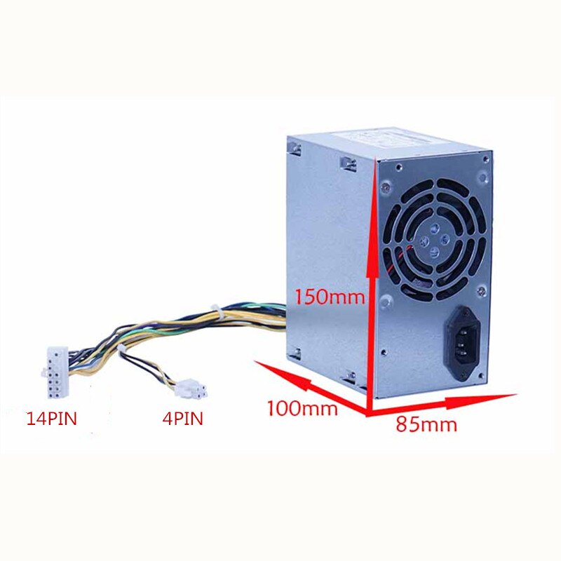 PC Netzteil 180W - 250W - 80 PLUS BRONZE - 4-Pin CPU Stromanschluss - für Server & Desktop