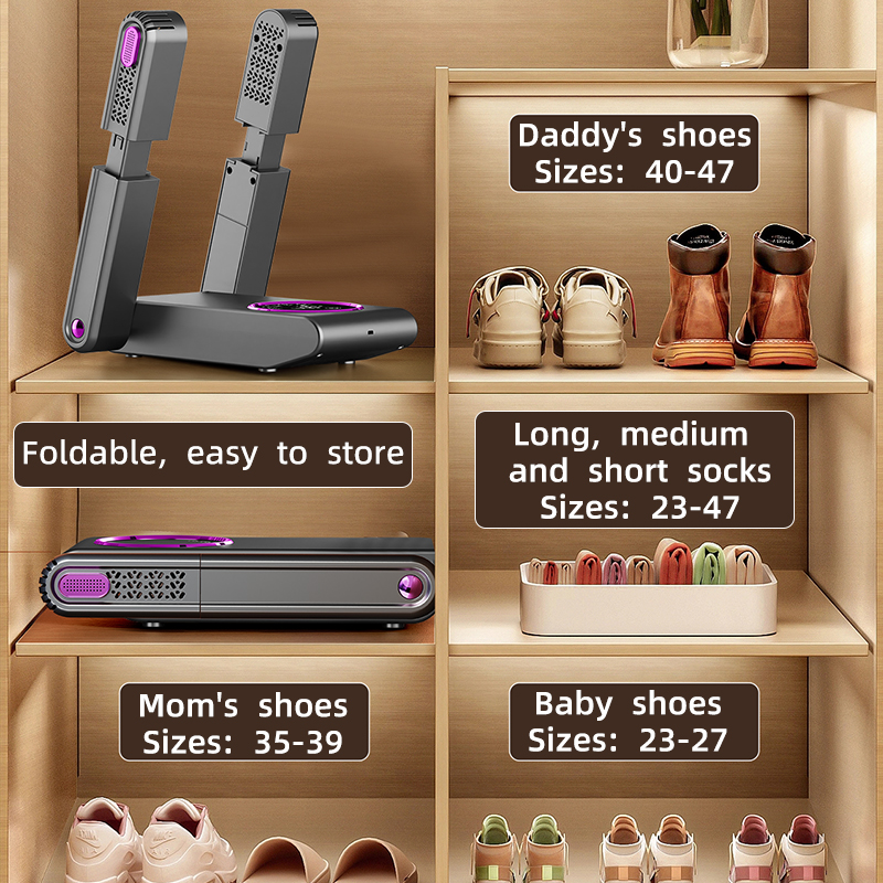 Timer Schuh Trockner Einstellbare Trockner Schnell Trocknend Desodorierende Sterilisation Intelligente Schuh Trockner Haushalt Schuh Wärmer Heizung