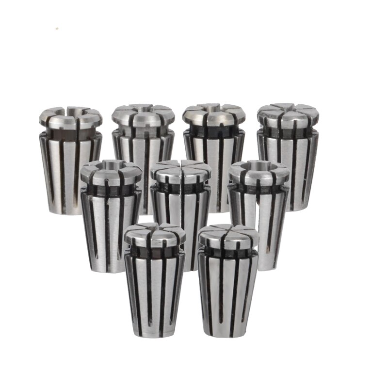 Portacuchillas ER8 ER de plato de precisión, accesorio de herramienta de máquina CNC para abrazadera de resorte, centro de mecanizado de máquina de grabado
