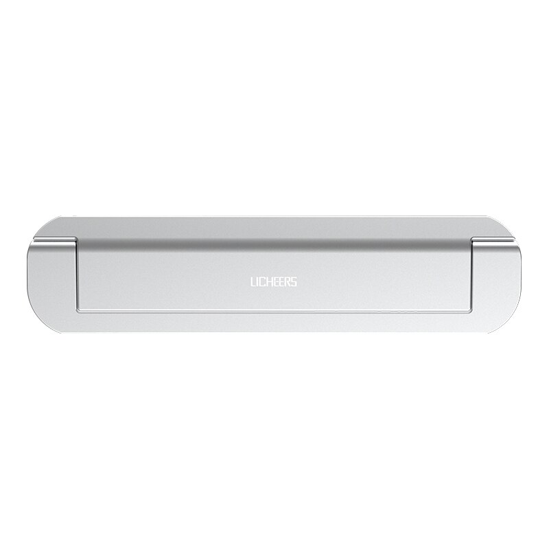 Bärbar hållare stativ för macbook pro mini bärbar universalhållare kylplatta notebook fäste för bärbar dator macbook air: Silver-