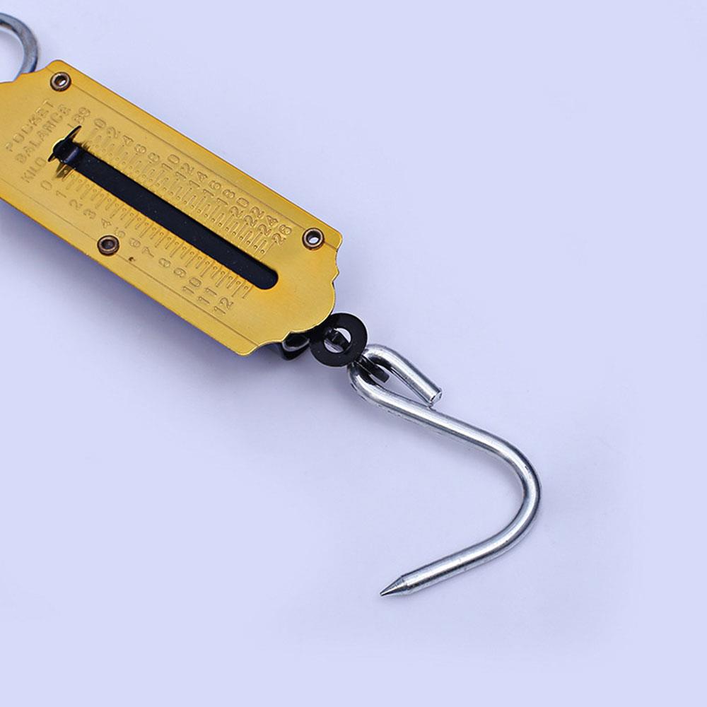Weight Scale 50kg Hand-Held Spring Mechanical Scale Luggage Scale Portable Suitcase Hanging Accessories