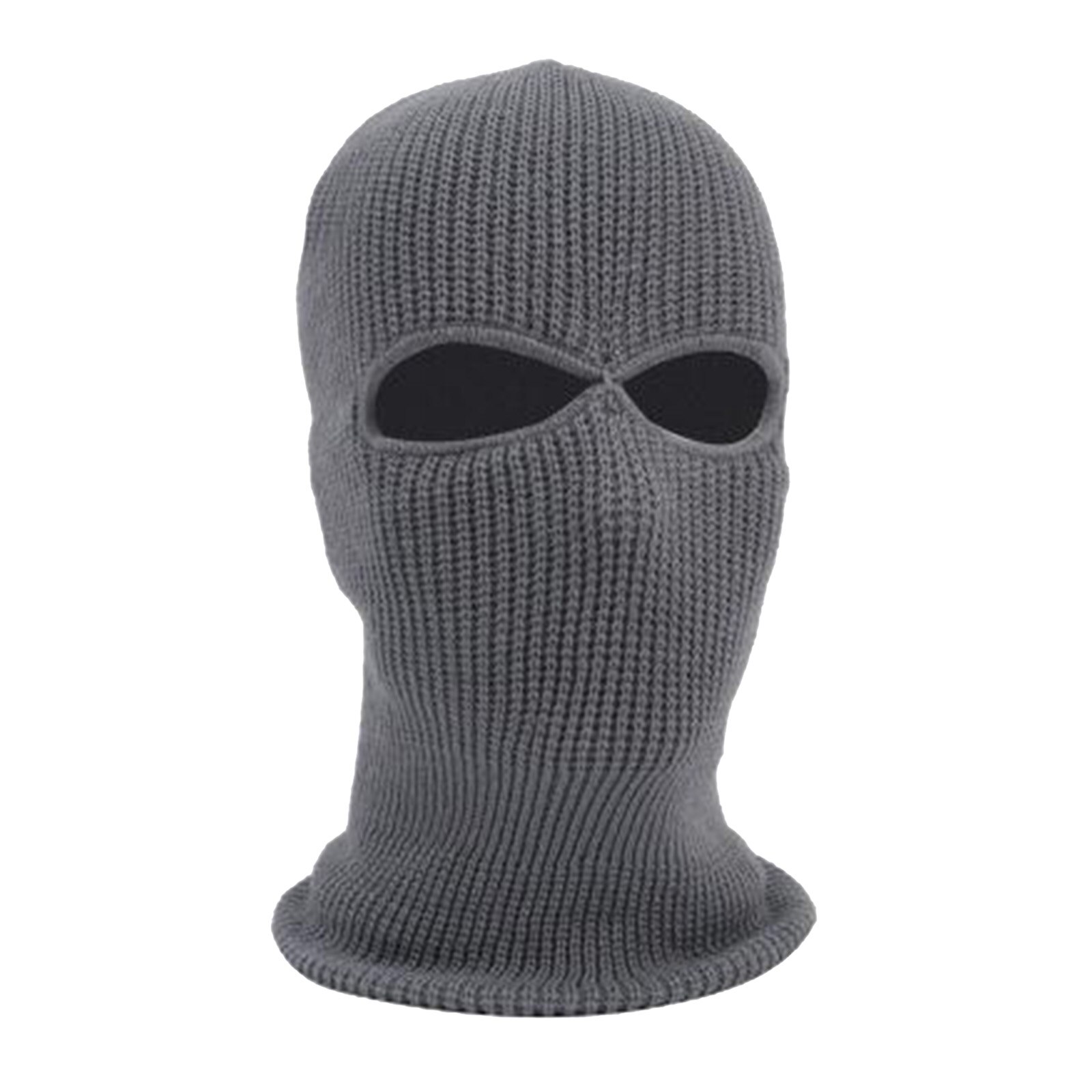 Elastic Full Face Cover Mask 3 Hole Balaclava Knit Winter Ski Hat