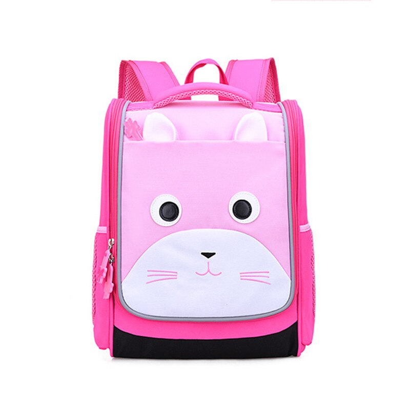 Okkid Primaire Schooltassen Voor Meisjes Schattige Waterdichte Roze School Rugzak Kinderen Boek Tas Reflecterende Strip Kids Rugzak Meisjes: pink