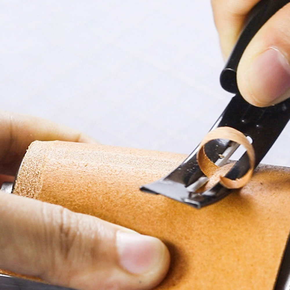 1 Set Skiving Leather Specialist Craft Tools Cutting Edge for Cutter Punch Leather Thinning Knife