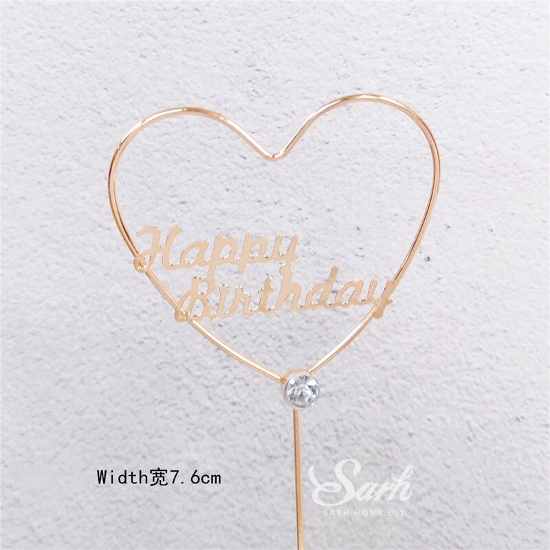 Flower arch Fairy Lady Happy Birthday Cake Topper Party Decoration for Girl's Birthday Party Supplies Lovely