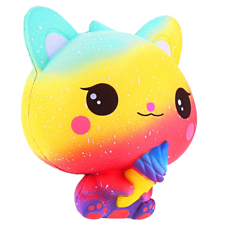 Squeeze Speelgoed Zachte Gestoomde Gevuld Broodje Panda Decompressie Bal Trage Rebound Speelgoed Squishy Ijs Kat Ijs Kinderen speelgoed
