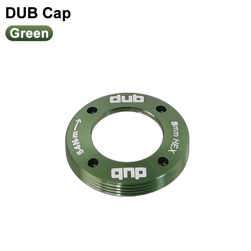 HEPPE Fahrrad Kurbel Arm Kappe für SRAM NX/GX/Gewalt/XX1/AXS Kurbel überspielen Kappe Kurbelgarnitur Schraube M18/M30 Sram Kurbel Bolzen Bausatz überspielen Kurbel Abdeckung: Grün