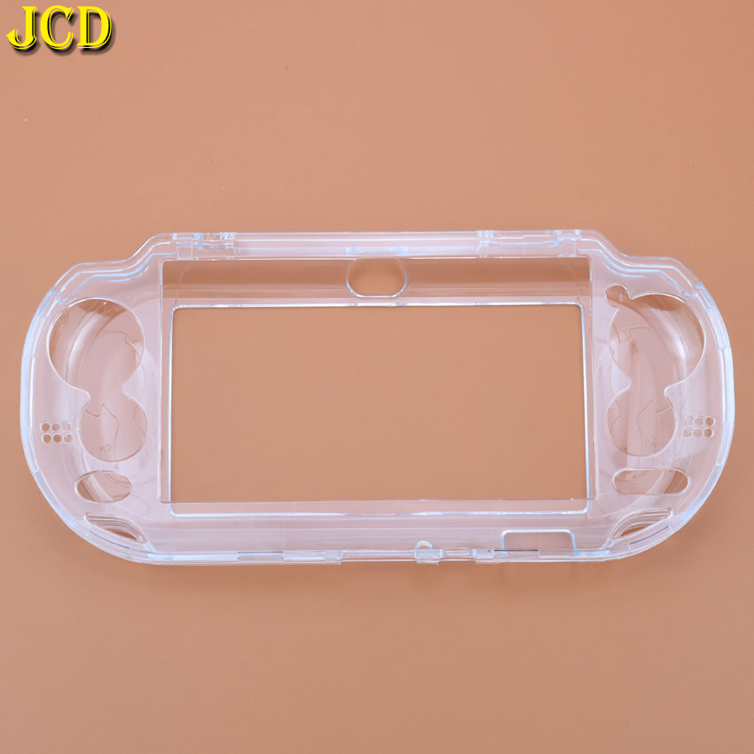 JCD 1 pcs Crystal Hard Case Cover Voor Sony PSV 1000 Beschermende Huid Voor PS Vita PSVita 1000 Gamepad: Clear