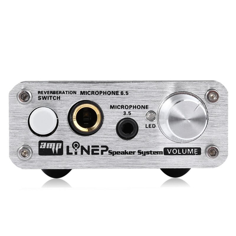 Lynepauaio Moving-Coil Microphone Pre-Amplifier ,Dual-Channel Microphone ,Which Is Suitable With Reverberation Switch Function A