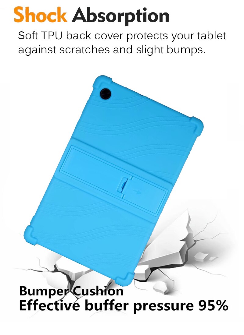 robić Huawei MatePad T8 Obudowa 8.0 2020 futerał silikonowy T8/C3 8.0 pokrowiec na tablet silikonowy dla dzieci