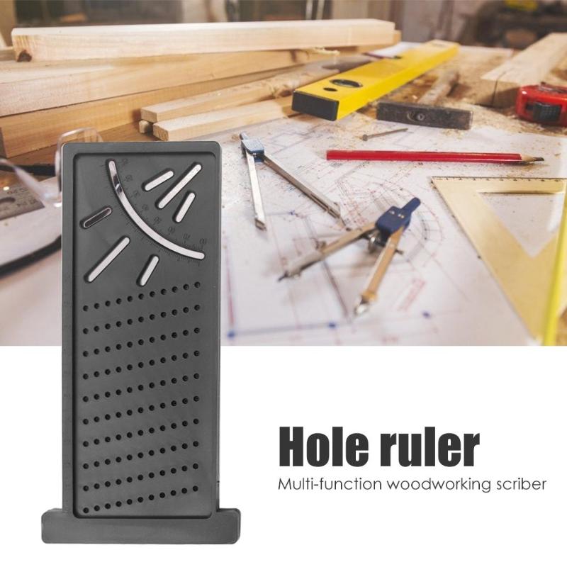 Carpenter Woodworking Scriber Woodwork Ruler Mark Line Wood Gauge Measuring Tool