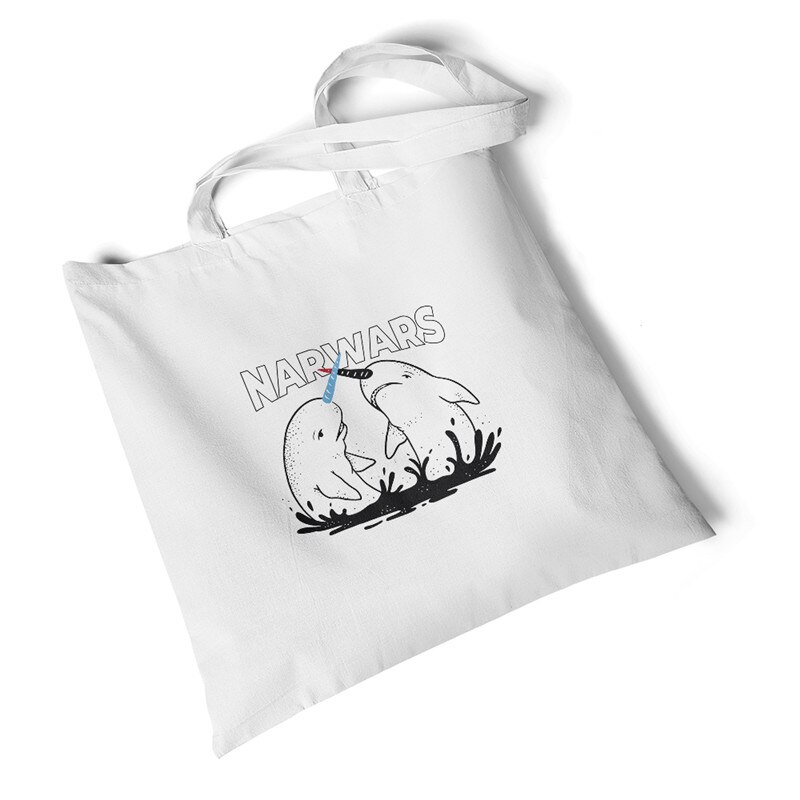 Milieuvriendelijke boodschappentassen dames dierenprint canvas tas strand grote casual handtassen originele studenten schoudertassen: Narwars