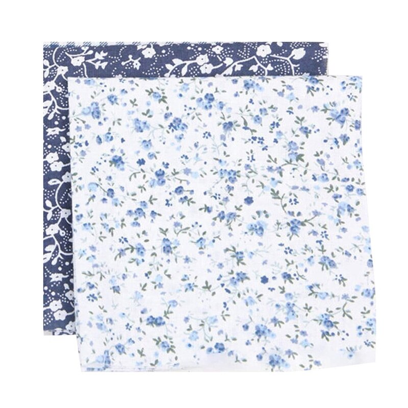 Bomuld håndværk stof bundt patchwork , 7 stk quiltning syning patchwork forskellige mønster tøj diy scrapbooking artcraft