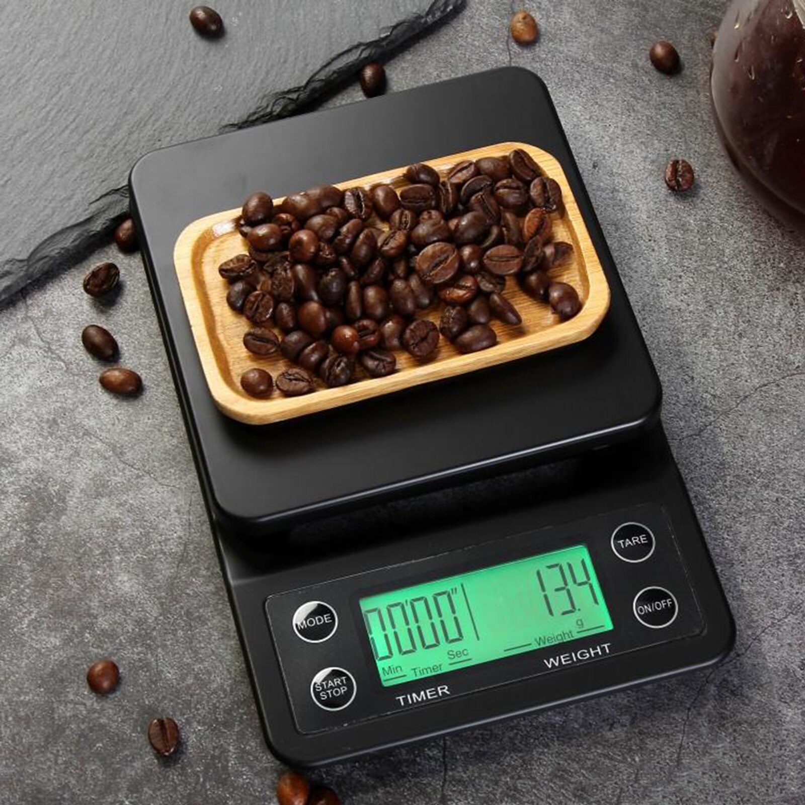 Coffee Scale with LED Display Drip Coffee Scale With Timer Scale Portable Measuring Tools for Kitchen