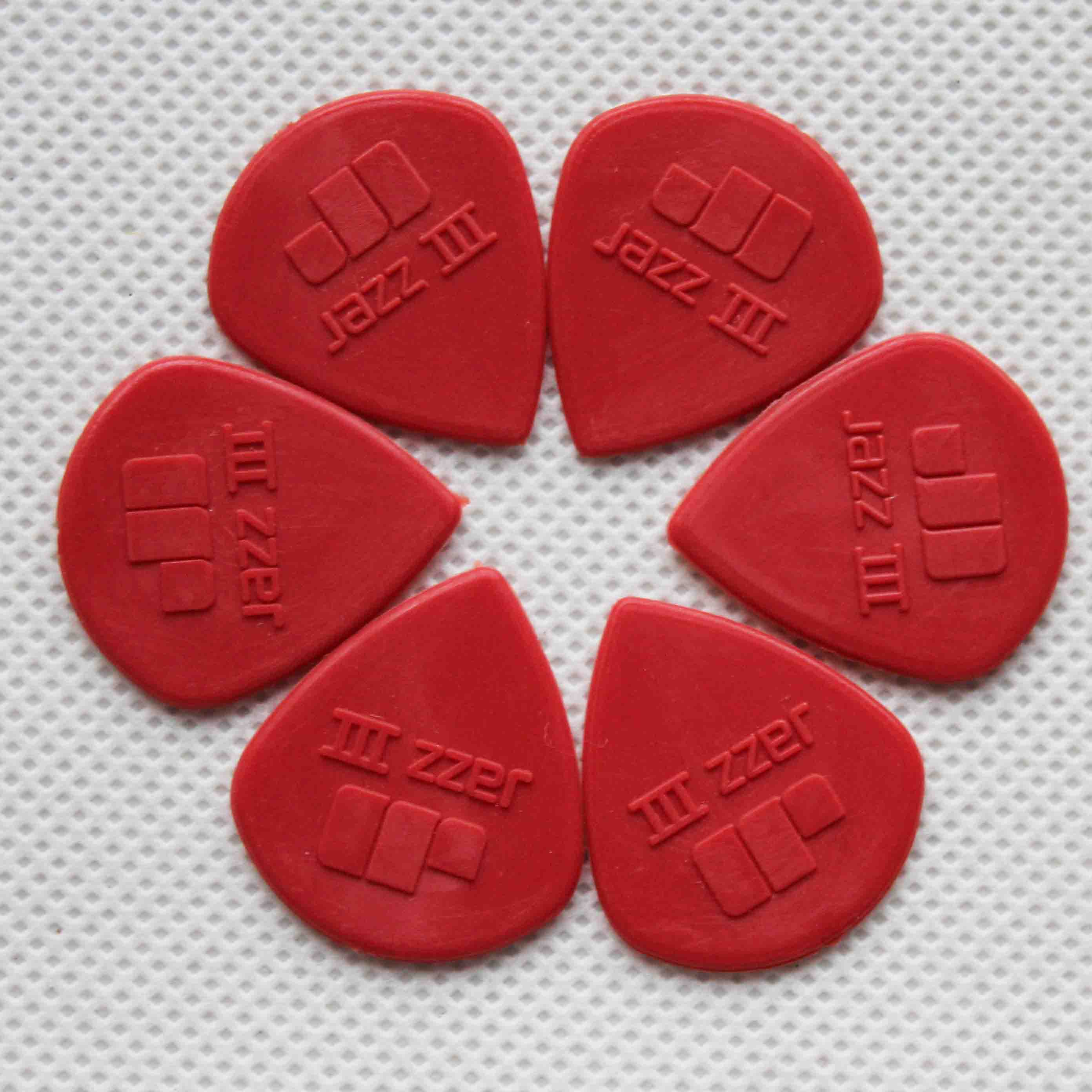 JAZZ 3 nylon guitar picks, JAZZ III guitar pick,1.0MM thickness, Picks Plectrum for acoustic and electric guitar picks