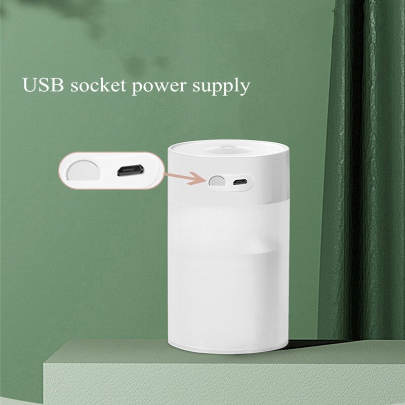 1Pc 260Ml Luchtbevochtiger Ultrasone Mini Aromatherapie Diffuser Draagbare Spuit Usb Essentiële Olie Verstuiver Led Lamp Voor Thuis auto
