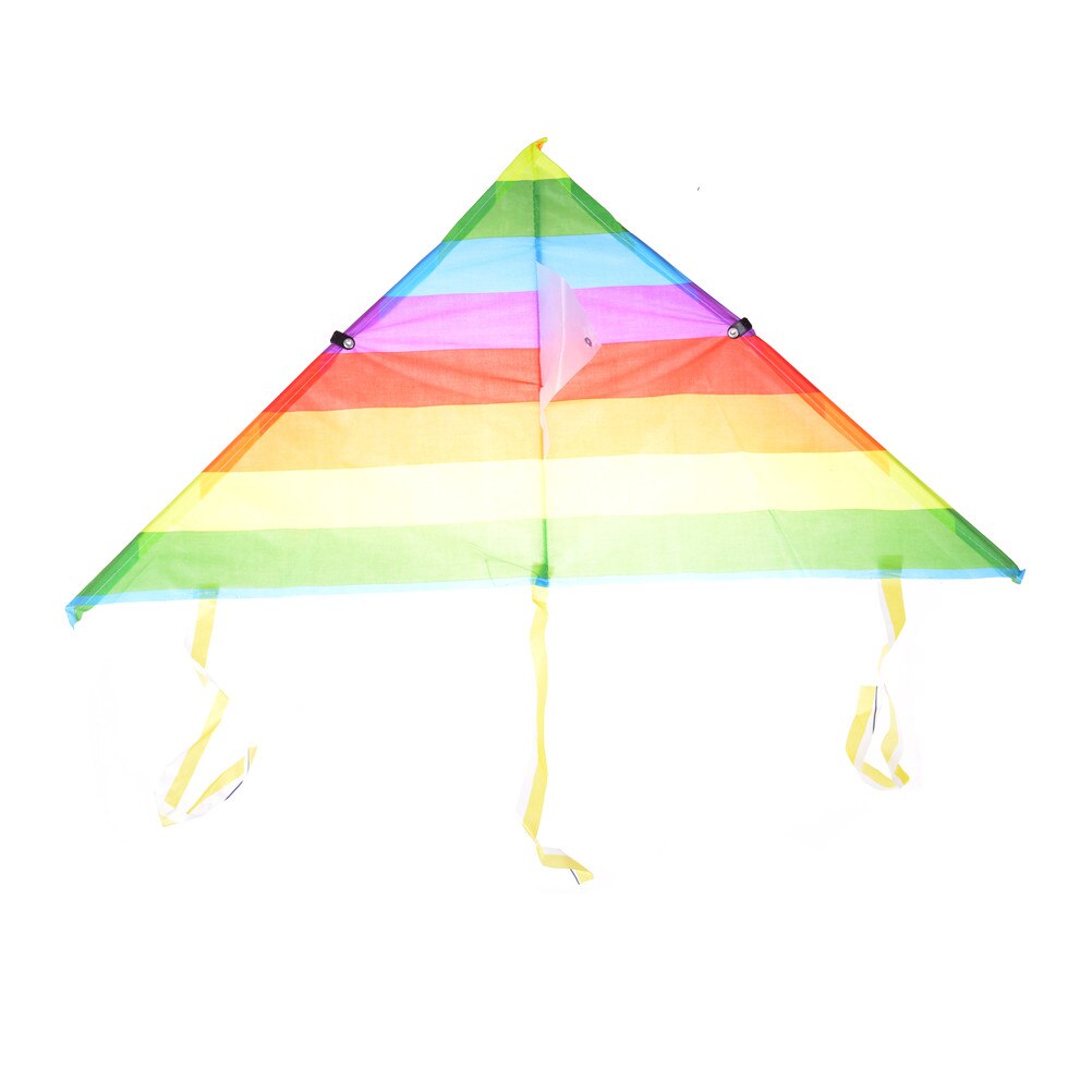 Kindervlieger stuntvlieger surfen zonder controlebalk en lijn vliegers buiten lange staart nylon regenboog vlieger speelgoed voor kinderen