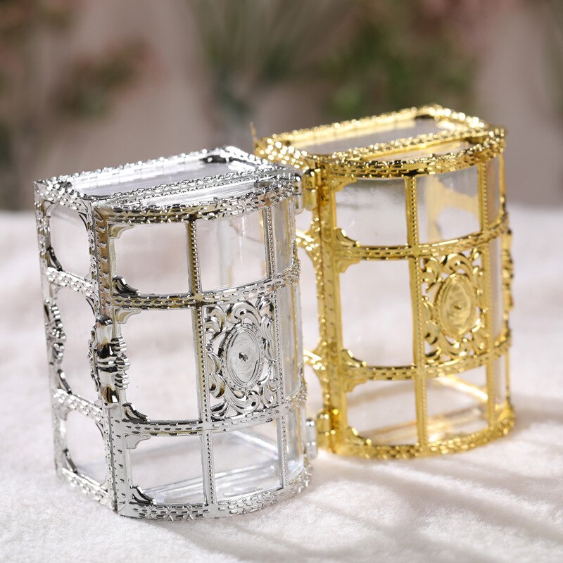 Coffre au trésor pour bonbonnière, coffret décoratif en chocolat, fournitures pour de mariage 11