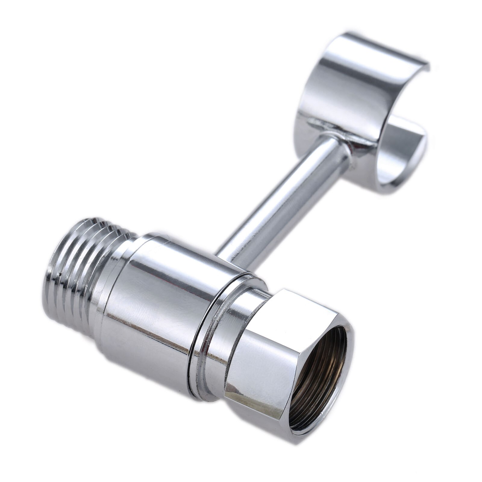 360 Degrees Rotatable Shower Head Holder Shower Stand/Hand Bathroom Showerhead Support Exempt From Drilling 1/2 Inch Thread