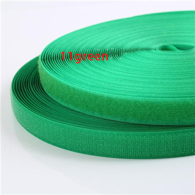 2cm * 1M Magic Tape Adhesive Verschluss DIY Polyester Nylon Haken Schleife Band Verschluss Nähen Zubehör Klittenband Keine kleber: 11 green