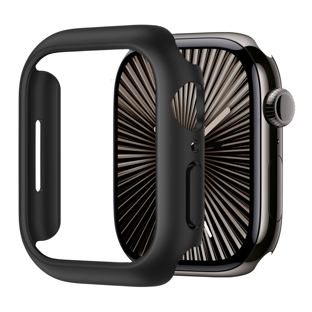 Cover For Apple Watch Case 46mm 42mm 41mm 45mm 44mm 40mm 38mm Accessories PC Protector bumper iWatch Series 10 9 7 8 6 se 5 4 3