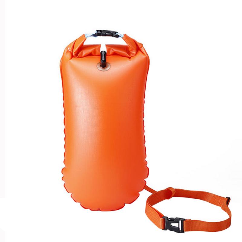 Outdoor Swimming Buoy Multifunction Swimming Drift Bag Swimming Float Waterproof PVC Lifebelt Water Sports