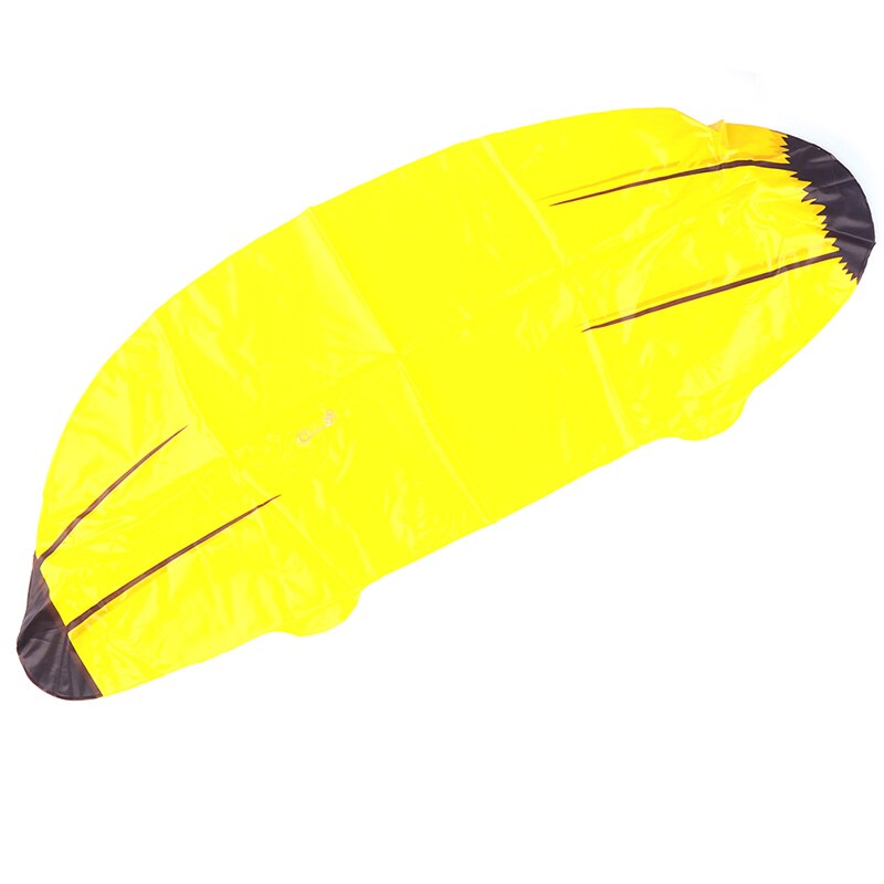 Leuke Kids Party Opgeblazen Met Mond Via Klep Opblaasbare Banaan Pvc Blow Up Tropische 66Cm Fruit Leuke Speelgoed