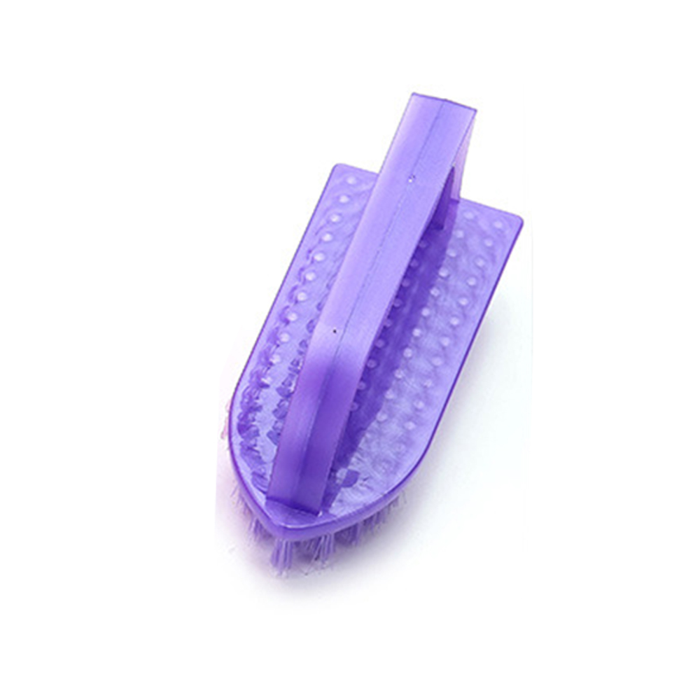 Spazzola per bucato in plastica resistente, setole rigide per vestiti, scarpe, pulizia del pavimento, strumento di lavaggio portatile multiuso per uso domestico