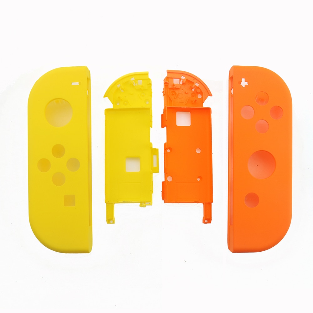 YuXi For Nintend Switch NS Joy Con Replacement Housing Shell Cover for NX for JoyCons Controller Case and Screwdriver screws