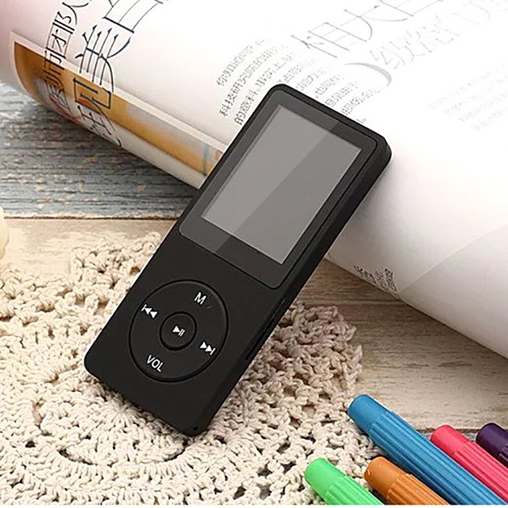 70 Hours Playback MP3 MP4 player Lossless Music Player FM Recorder TF Card Up to 128GB Music Players Built In Microphone J80