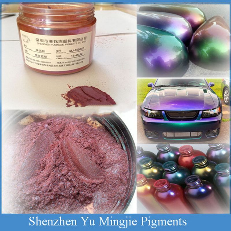 Pigments Acrylic Paints Pearl Powder Coating for Cars Automotive Painting Decoration Arts Crafts Nails 10g