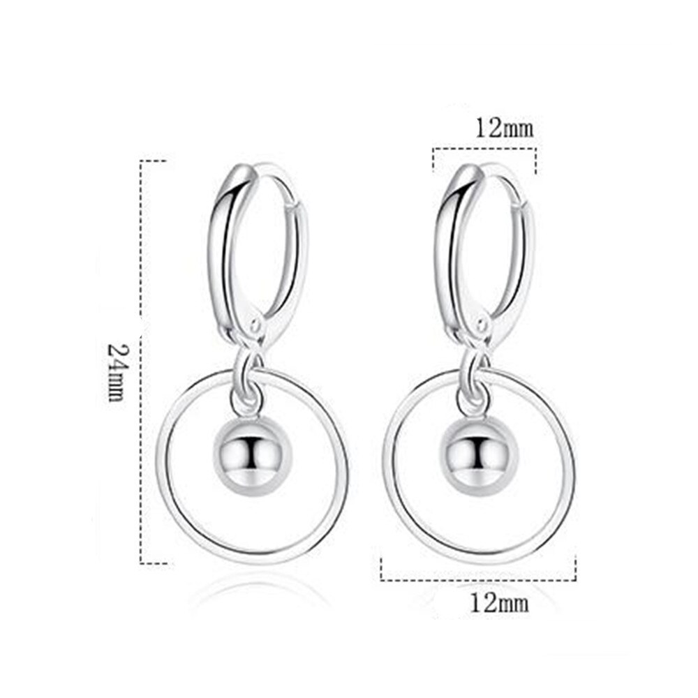 NEHZY 925 sterling silver woman jewelry Long paragraph tassel earrings Round cutout