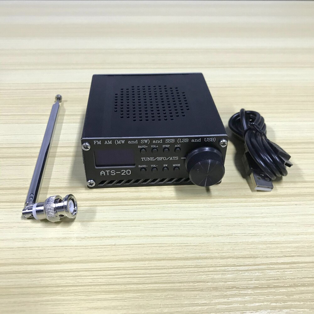 Si4732 kaikkien taajuuksien radiovastaanotin akulla fm am (mw & sw) ssb (lsb & usb), joka kattaa kaupalliset ham-radiokaistat esikonfiguroituna