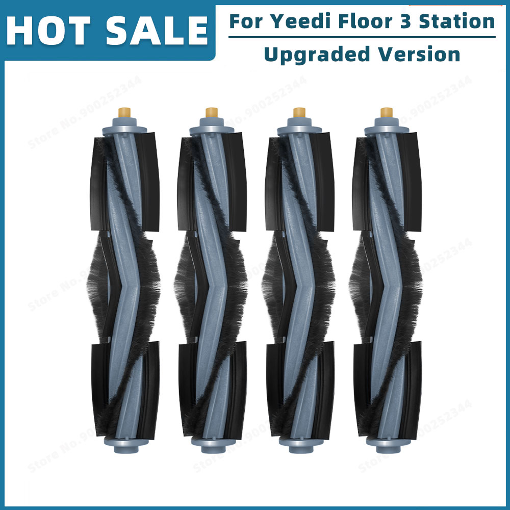 Compatible For Yeedi Floor 3 Station Robot Vacuum Cleaner Spare Parts Accessories Main Side Brush Mop Rag Cloth: Dark Khaki