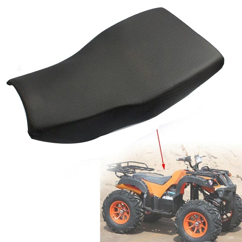 Motorcycle Gel Seat Pad ATV Padded Seat Cover - Shock Absorbing Motorcycle Seat Cushion With Non-Slip Bottom Universal ATV Snowmobile Seat Cover